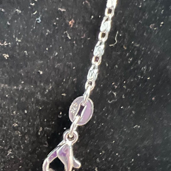 Silver Electric Guitar Necklace - Picture 3 of 3